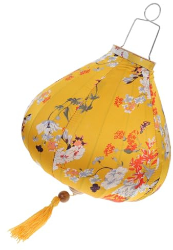 BESPORTBLE Wasserdichter Kronleuchter Mitte Herbst Laterne Stofflaterne Asiatische Laternen Japanische Seidenlaternen Chinesische Hängelaternen Chinesische Seidenlaternen Orientalische