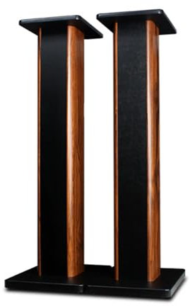 YCOVSFP Holz-Lautsprecherständer, 30–90 cm hohe Bücherregal-Lautsprecherständer, Surround-Sound-Ständer for verbessertes Audio-Hörerlebnis, geeignet for Heimkino-Kinos(60cm)