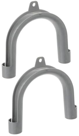 Levemolo 2pcs Washing Machine Drain Hose Support U-clamp Hanger for Dishwasher Hose Easy Install Clamp
