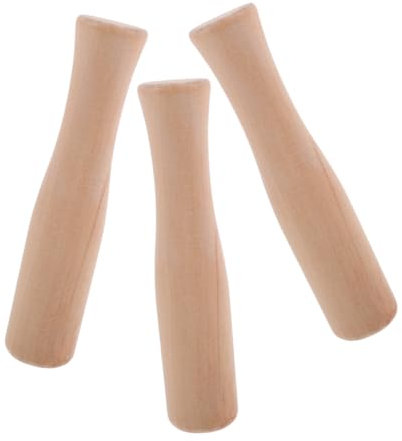 Palo de Moler de Madera 3 Piezas de Haya para Machacar y Triturar