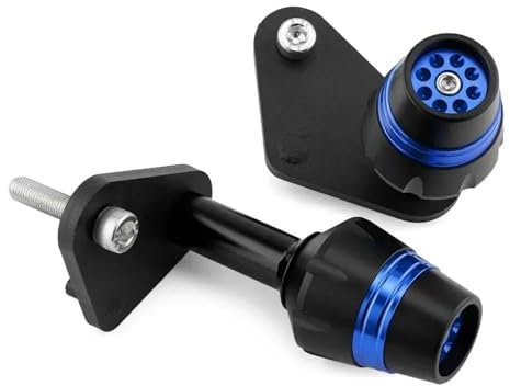 EQJSHL Motorrad Fallschutz Rahmen Slider Anti Crash Pad Motorverkleidung Schutzfolie Für XJ6N XJ6 Diversion 2009-2016 Sturzschutz Sturzpads(BLAU)
