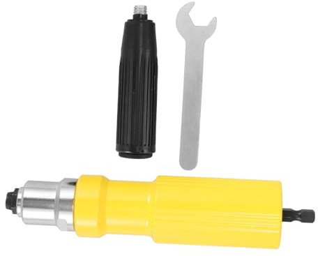 OUNONA Electric Rivet Tool Adapter Kit Easy Install Rivet Drill Attachment for Nut Drill Tools for Efficient Riveting Applications