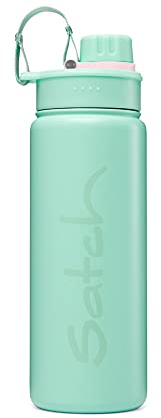 Satch Trinkflasche aus Edelstahl BPA-frei 0,5l, Auslaufsicher und Kohlensäure geeignet, für Heiße und Kalte Getränke