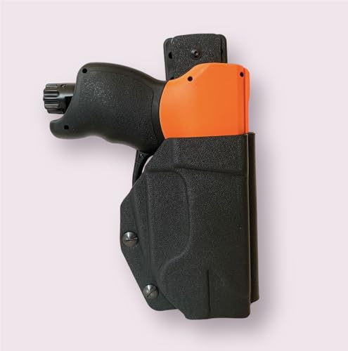 Kydex Waffen Holster kompatibel für Umarex p2p hdp 50 Compact Co2 Pisltolen Kydex Holster OWB/IWB Multi Lok - IWB Clip - Kydex Steg (P2P HDP 50 Steg)