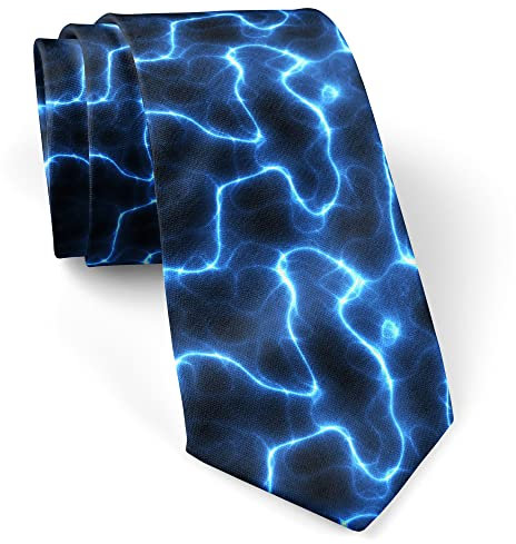 702 Business Krawatte, Elektrizität Krawattenschal Casual Herren Satin Krawatte Klassisch Herren Seidenkrawatte Für Herren Büro Festliche