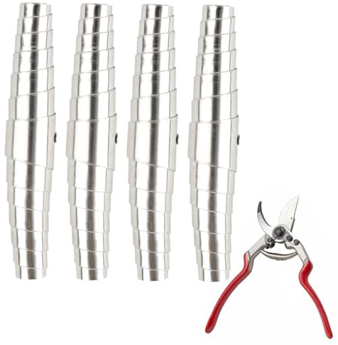 4 Stück Ersatzfeder für Gartenscheren 6cm, Gartenschere Feder Edelstahl Gartenschere Gartenscherenfedern Ersatzteile Zubehör für Baumscheren Ersatzfedern Baum Blumen Scheren Gartengeräte