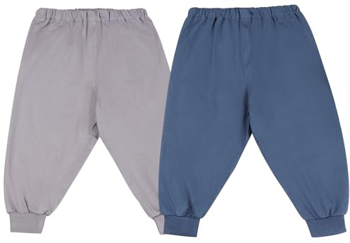 MOEMOE Baby blöjbyxor barn 2 stycken baby potta träningsbyxor för pojkar flickor XL/7–9 år