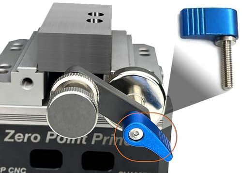 Selbstzentrierender Schraubstock mit Starker Magnetpositionierung, Cnc Werkstückpositionierung, Magnetische Saughilfe(C)