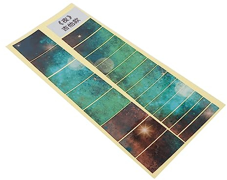 Milisten 1blatt Guitar Fretboard Stickers Selbstklebende Dekoration Für Akustik Gitarren Kreative Designs Für -projekte Langlebig Und Einfach Anzubringen Für Musiker Und Geschenkideen