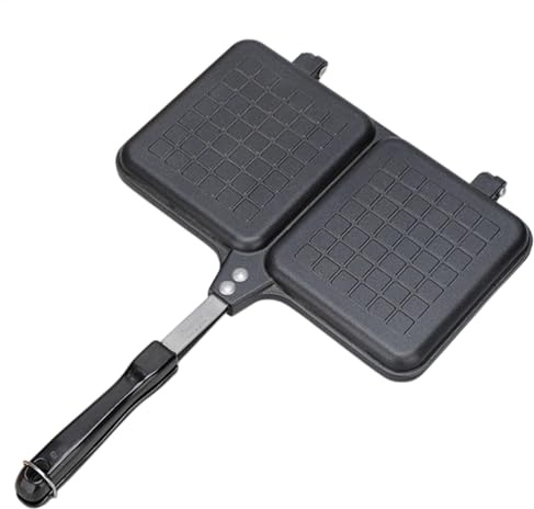 Sandwich Maker - Toasted Sandwich Maker | Toastie Maker | Double Panel Stove Sandwich Toaster With Handle | Cheese Griller Press, Stove Grill Pan, Bread Toaster, Non-Stick For Bread Cheese Pancake