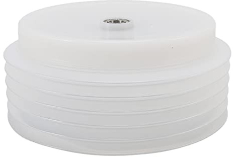 Electric Hammer Dust Cover, 160mm Diameter Hole Saw Cover, Transparent Elastic Drill Dust Collector with Embedded Bearing, for Woodworking Glass Alloy Bimetal Hole Saws,