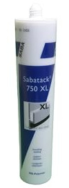 Sabatack® 750 XL MS Polymer Bau-, Montagekleber und Dichtstoff 290ml schwarz