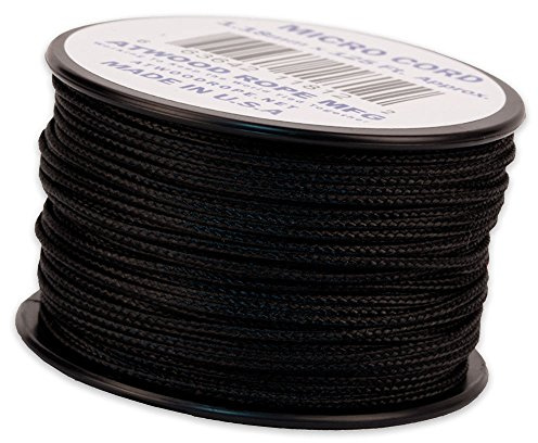 Atwood Rope MFG Micro Cord 125ft Black