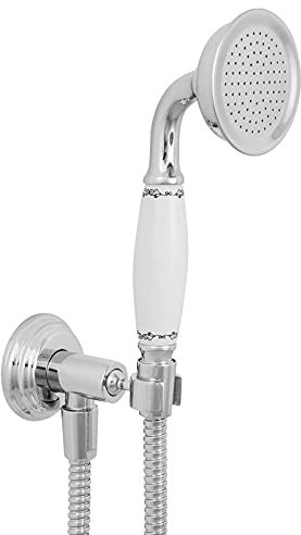 Welfenstein Nostalgie Handbrause Set HB-N23 Vintage Retro Landhaus