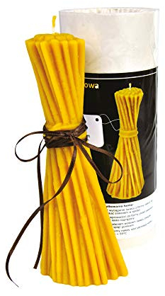 LYSON Kerzengießform Silikonform Der Strohbündel Bienenwachskerzen Aromatherapie Kerzen 3D Kerzenherstellung Bienenwachskerzen gießen Geschenkidee wiederverwendbar