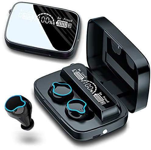 Bluetooth In Ear Kopfhörer In-Ear Kabellos kompatibel mit Apple iPhone 17 16 16e 15 14 13 / Plus/Pro/Pro Max/Air Sport Ohrhörer mit Mikrofon Headset für Sport und Alltag