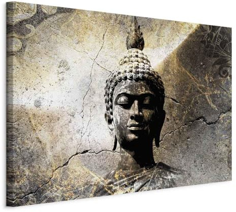 murando - Leinwandbild Feng Shui Ornament, 120x80 cm, 1-teilig, Wohnzimmer | Hochwertige Leinwand, sofort aufhängbar, ideal fürs Wohn- oder Schlafzimmer, wasserfest und lichtecht, langlebig, stilvoll