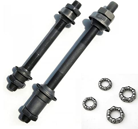 HpLive Radnabenachse Kit, 145mm 108mm Fahrradachse Schnellspanner Mountainbike Rad Vorne Und Hinten Fahrradachse Radachsen Vollwelle für Mountain Fahrrad