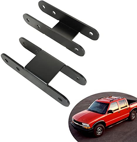 SEBLAFF Kit de levage de manille arrière de 5,1 cm et 7,6 cm de rechange pour S15 S10 Jimmy Blazer Sonoma 4WD