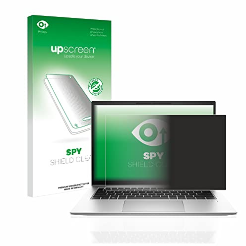 upscreen Blickschutzfolie für HP EliteBook 845 G9 | Anti-Spy Displayschutz Made in Germany Privacy Screen Protector Sichtschutz Blaulichtfilter Klare Folie