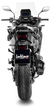 LeoVince SLIP-ON Edelstahl SBK LV-12 Schwarz HONDA NT 1100