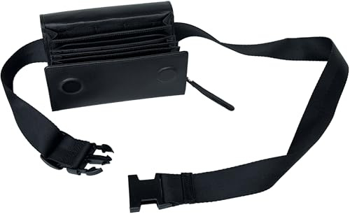 CLAIRE-FONCET Sacoche Banane en Véritable Cuir de Bovin, Vendue sans Monnayeur, Fermeture par Aimants, idéale pour Le Personnel CHR (café/hôtel/Restaurant)