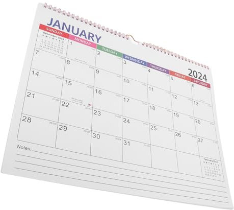 DIYEAH Wandkalender 2024 Für Das Home Office Monatsplaner Internationaler Feiertagskalender
