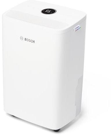 Bosch Dry 1000 - Deumidificatore - Facile. Efficiente. Tranquillo. Perfetto per la tua casa e la tua camera da letto - Asciugatura rapida per il tuo bucato