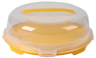 Urban Living Liberty Cake Dish with Bell and Handle D33 x H12 cm 3 Assorted Colours
