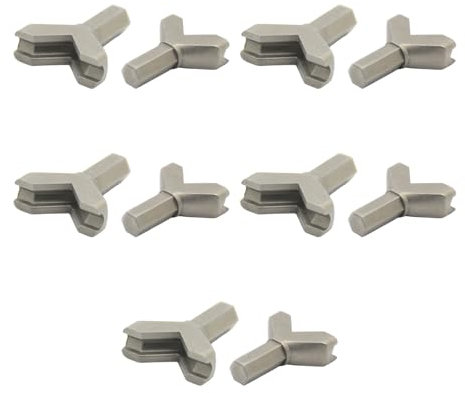 RGYBAO 10 x Y-förmige Tassenhaken, Installateur und Entferner, Flügelmutter-Schraubendreher-Bit, Tassenhaken, Federhaken, Werkzeug, Tassenhaken, Treiber-Rahmenspitze