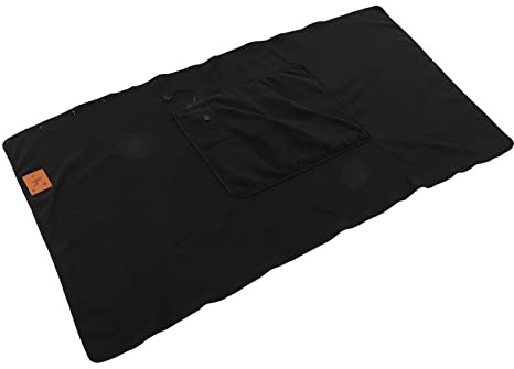 WPKD BLUEIY USB-warmer Schal, 3-stufige Temperaturanpassung, elektrische Überwurfdecke für Schulter, Nacken, Beine, Taille, schwarz, USB-beheizter warmer Schal, elektrische Schulterdecke