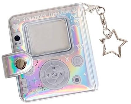 Album fotografico mini album fotografico con portachiavi mini foto porta libri con ciondoli fai da te Keychian 32 tasche piccole