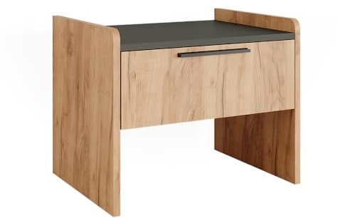 Vicco Esszimmerbank Roman, Sandeiche, 53.5 x 41.1 cm | mit 1 Schublade, geeignet für platzsparende Ecklösungen im Essbereich