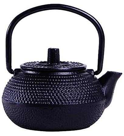 GAOJUNAN Théière et Service Théières en Fonte De 1,6 Oz/0,05 L Théière Fer Non Revêtue Style Japonais Thé en Vrac