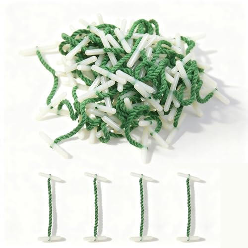 Alinw 100 Pcs Treasury Tags, Paper Binder with Plastic Ended, Treasury String Tags for Office Fasteners, Hole Punch Ties, String Binders, Organising Paper Documents（Inelastic）