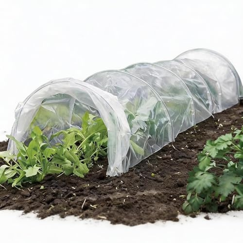 Copertura Serra - Robusto, Resistente ai Raggi Ultravioletti, Resistente Strappo e Trasparente - Telo di copertura per serre - Per giardini, orti, agricoltura, aziende agricole, uso primaverile e inve