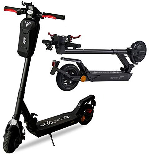velix E-Kick 20 km/h E-Scooter E-Roller mit Lenkertasche - 350W Elektroroller Elektro-Tretroller mit Straßenzulassung eKFV