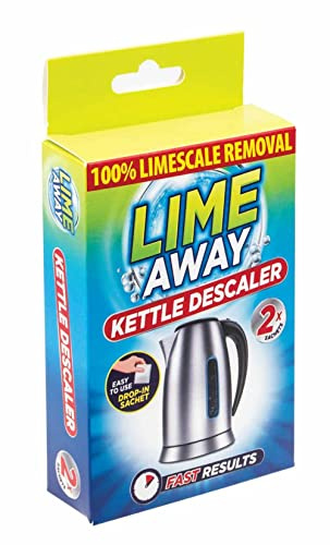 Household Products 100% Kalkentfernung, Wasserkocher, Entkalker, 2 Drop-in-Beutel in 1 Packung