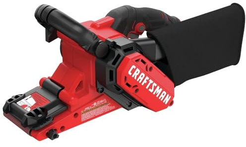 CRAFTSMAN CMEW213R 7 Amp 3 in. x 21 in. Corded Belt Sander (Renewed)