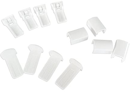 ALOHA Plissee ohne Bohren Klemmfix Faltrollo Plisseerollo Blickdicht Sonnenschutz Jalousie für Fenster & Tür (Zubehör)