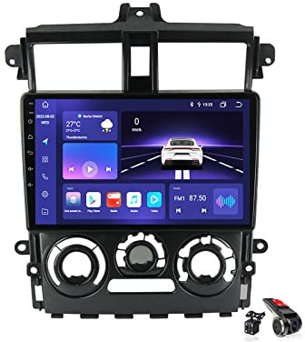 Android 12.0 Radio Doppio DIN Car Stereo Navigatore Satellitare per M-itsubishi Colt Plus 2007-2012 Navigazione GPS 9'' unità Principale MP5 Lettore Video multimediale Ricevitore FM BT con 4G 5G WiF