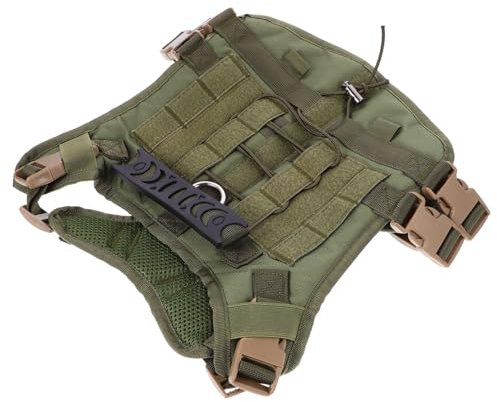 MERRYHAPY Hundegeschirr Für Große Hunde Verstellbares Atmungsaktives Pet Vest Wasserdichtes Design Für Training Und Alltag s
