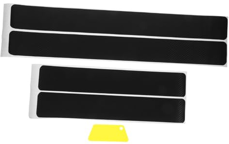 Beatifufu Protezione per Davanzali Auto Set 1 Protezione per Porte D'ingresso Gradini Auto Accessori Contro Graffi