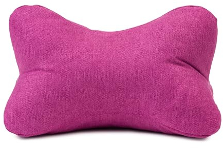 Gözze - Kuschelweiches Lesekissen Darco, Ideal als Sofakissen oder Leseknochen, 40 x 25 cm - Lila