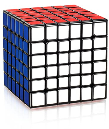 KOSTACHI Speed Cube 6x6, Cubo Mágico Profesional 6x6x6 Negro, Rompecabezas en 3D Twist, Juguetes y Juegos para Adultos y Niños