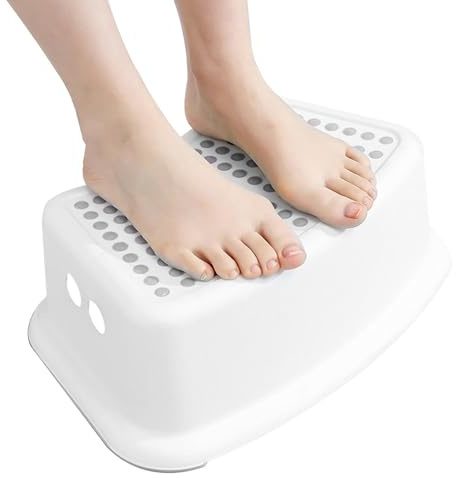 Tabouret De Toilette - Marche Pied Toilette pour Adultes Et Enfant | Tabouret Marche Pied Latrine | Marchepied Salle De Bain | Marchepied Portable pour Maison | Repose Support Latrine