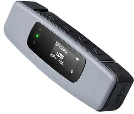 YQVEOT Tester per Fibra Ottica Misuratore di Potenza Ottica Ricaricabile FTTH 2 in Mini -70~+10dBm/-50~+26dBm Localizzatore visivo di guasti 2/5/10/20/30/50mw Integrato(-50 50mw)