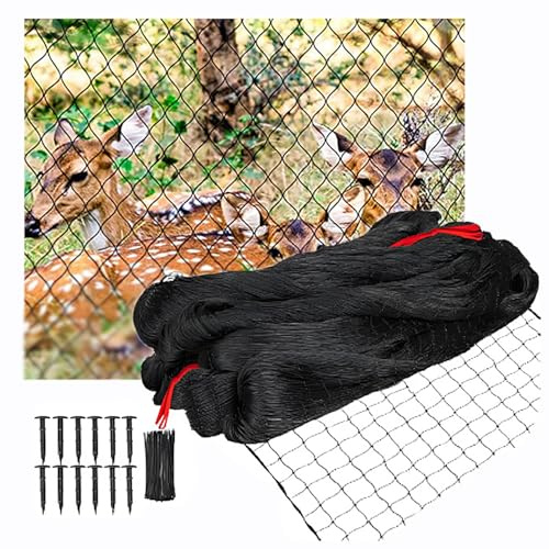 30x15m Vogelnetze Vogelschutznetz，Teichnetz Feinmaschig,Wiederverwendbar,Kann auf Jede Größe Zugeschnitten Werden，G5cm Hühnernetz,Eflügelnetz Geeignet Zum Schutz von Obstbäumen Gemüse vor Vögeln