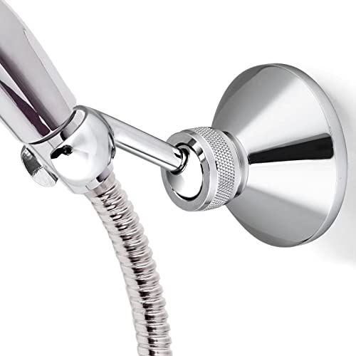 Porta Doccia, YTTX Regolaable Shower Holder Cooper Shower Bracket Chrome Plated Shower Set Shower Stand for Standard Shower Hose