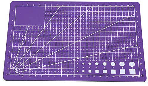 Selbstheilende Schneidematte, A5, doppelseitig, kleine Schneidematte, ideal für Scrapbooking, Quilten, Stoff, Nähen, Handwerksprojekte